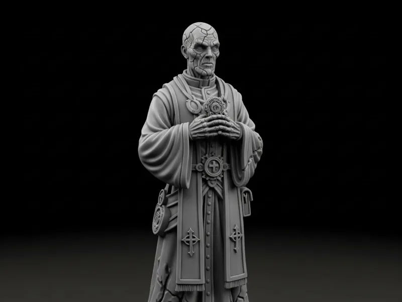 Cleric figure DND