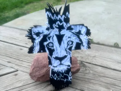 Lion of Judah Cross 