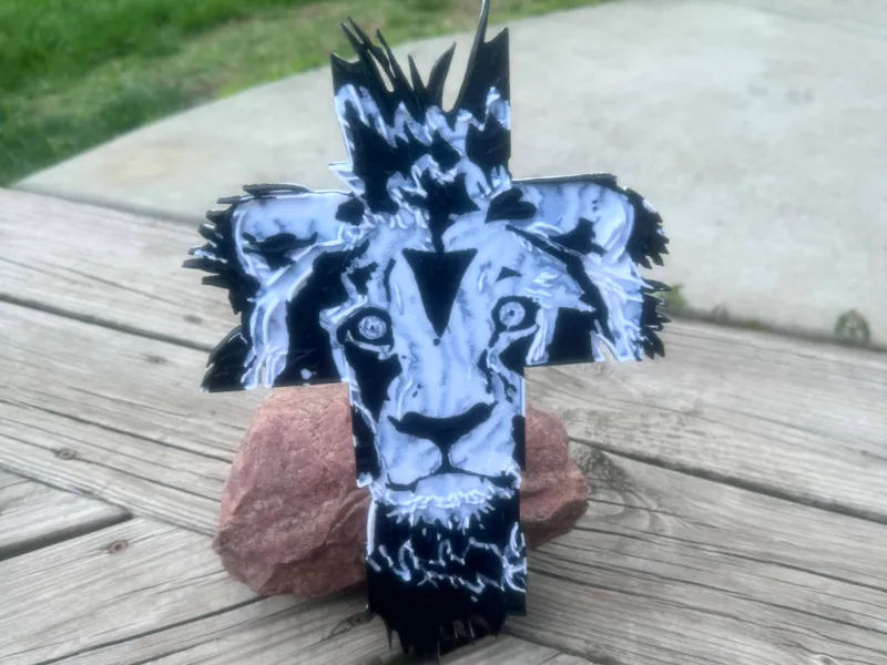Lion of Judah Cross 