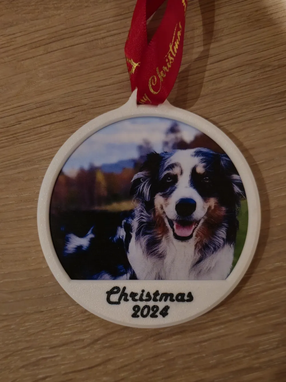 Christmas 2024 Ornament picture frame by imsyntetic MakerWorld