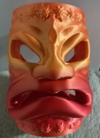Hawaiian Tiki Tower w/Bottom