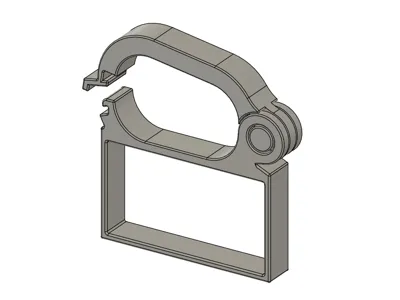 Laptop Cable Organizer with clip - 51x28mm (HP65W)