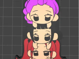 Huntrix - Rumi Zoey et Mira
