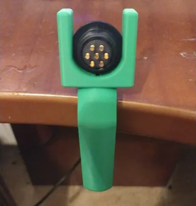 Weipu connector welding jig