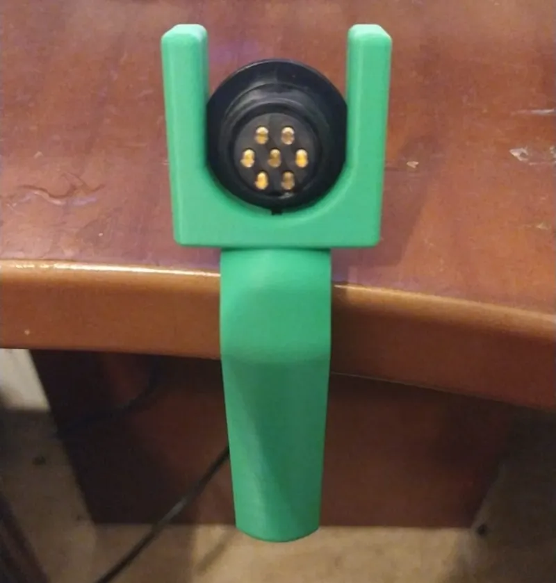 soporte para soldar conectores weipu