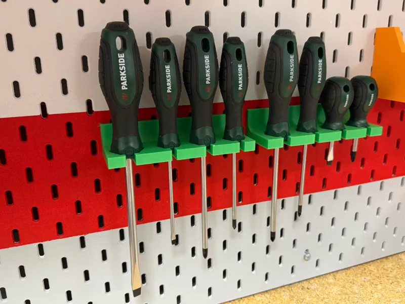 Skadis Parkside Screwdriver Set Holder 