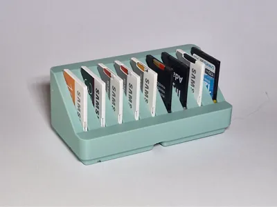 Gridfinity SD CARD Storage for 9pcs