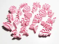Set de tampons fleurs et feuilles — photo 3