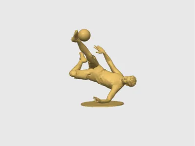 statue of a football player