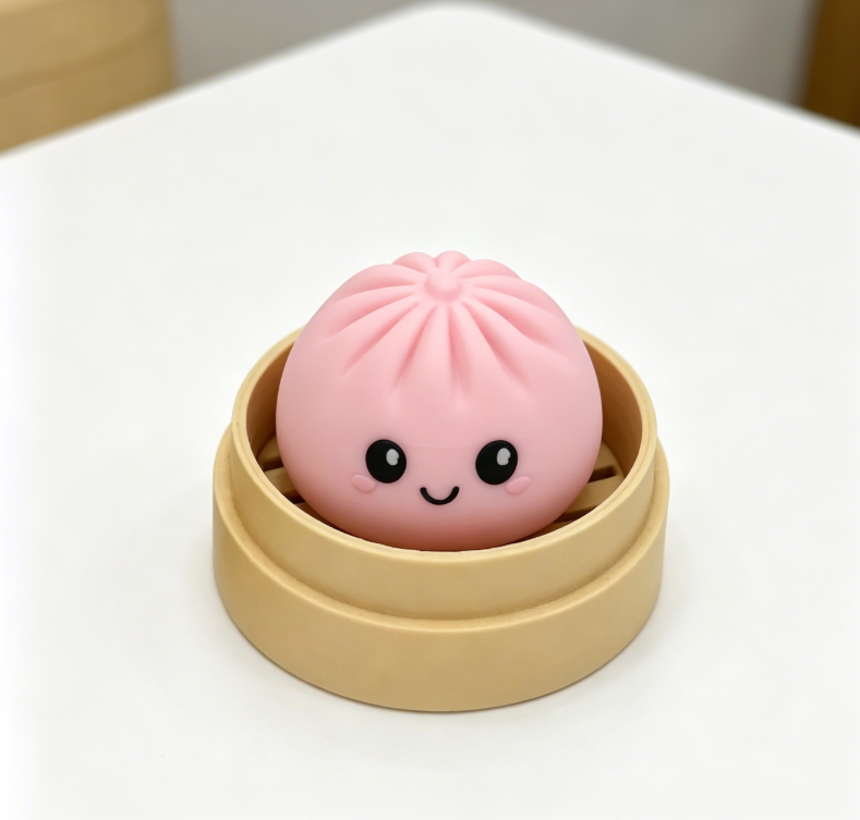 Miniatura 4 do modelo 3D CUTE DUMPLING CLICKER