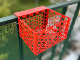 Cesto para colocar molas da roupa