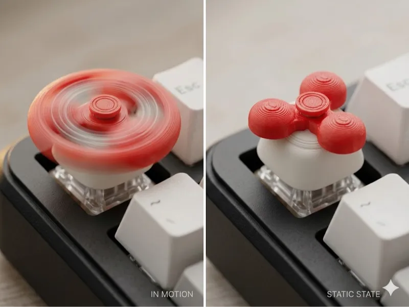 Fidget Spinner Keycap