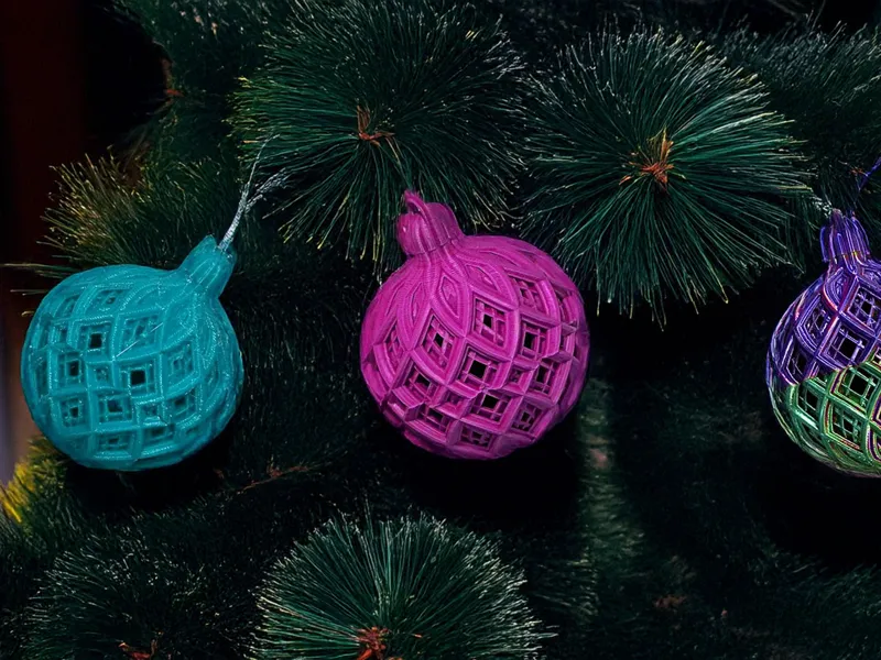 Christmas balls for hanging
