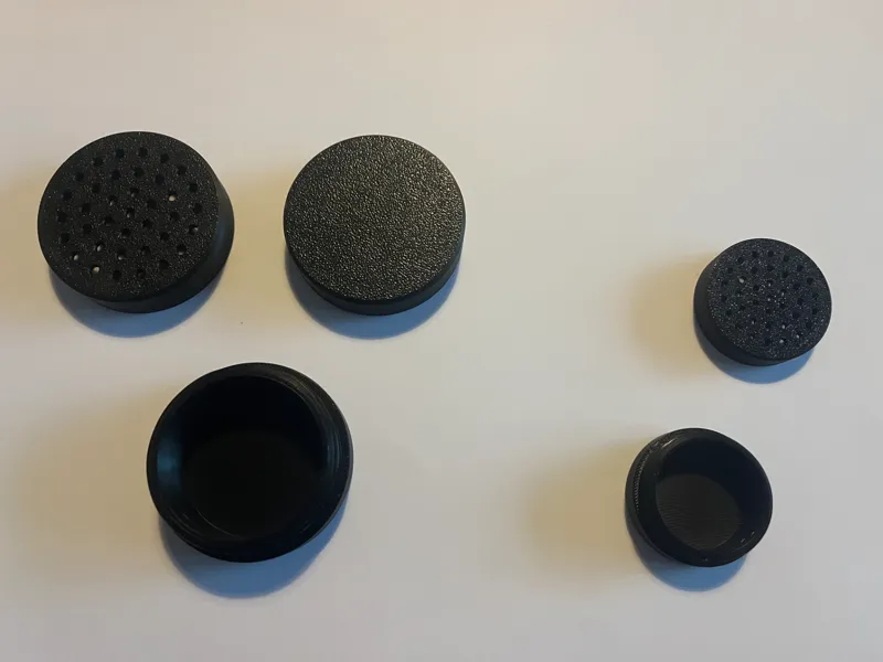 Nosework containers with storage cap