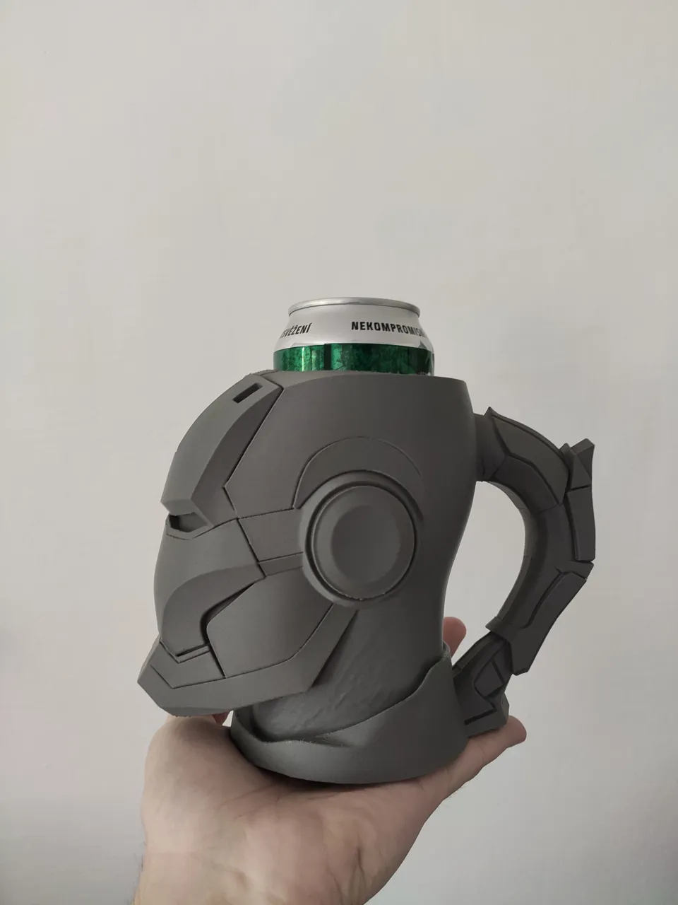 IronMan Can Holder / Beer mug view 2