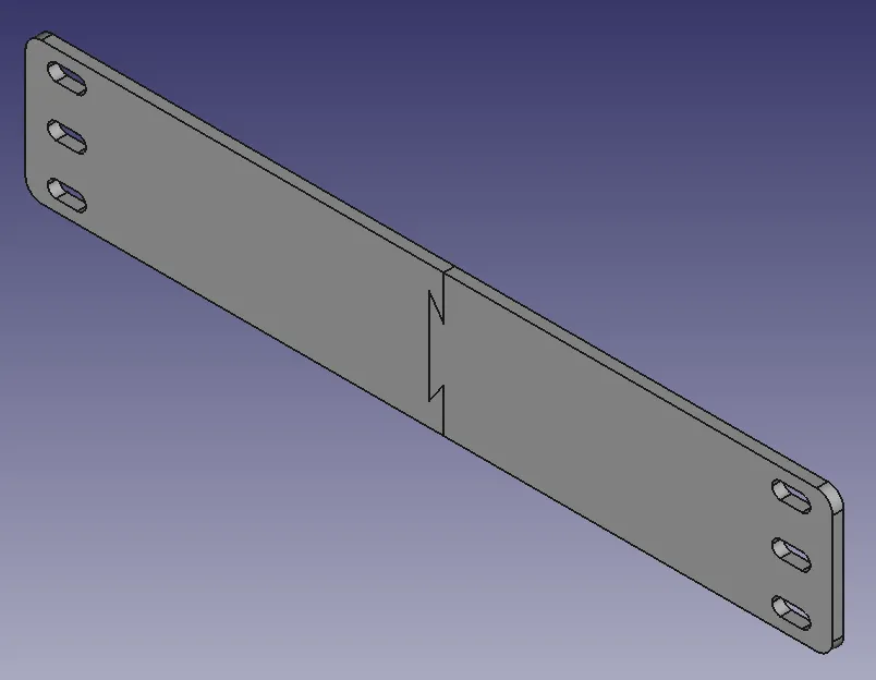 10 Inch Rack 3d Part 10-inch rack mount blanks with FreeCAD file by tuxy MakerWorld ...