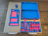 1 plate, 0.2mm layer, 2 walls, 25% infill, 2 colors