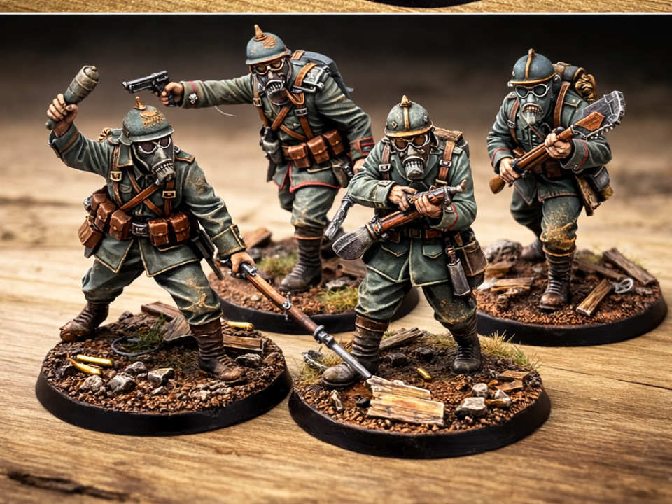 1418 jeu de guerre 32mm DND part 8 allemand 29a32