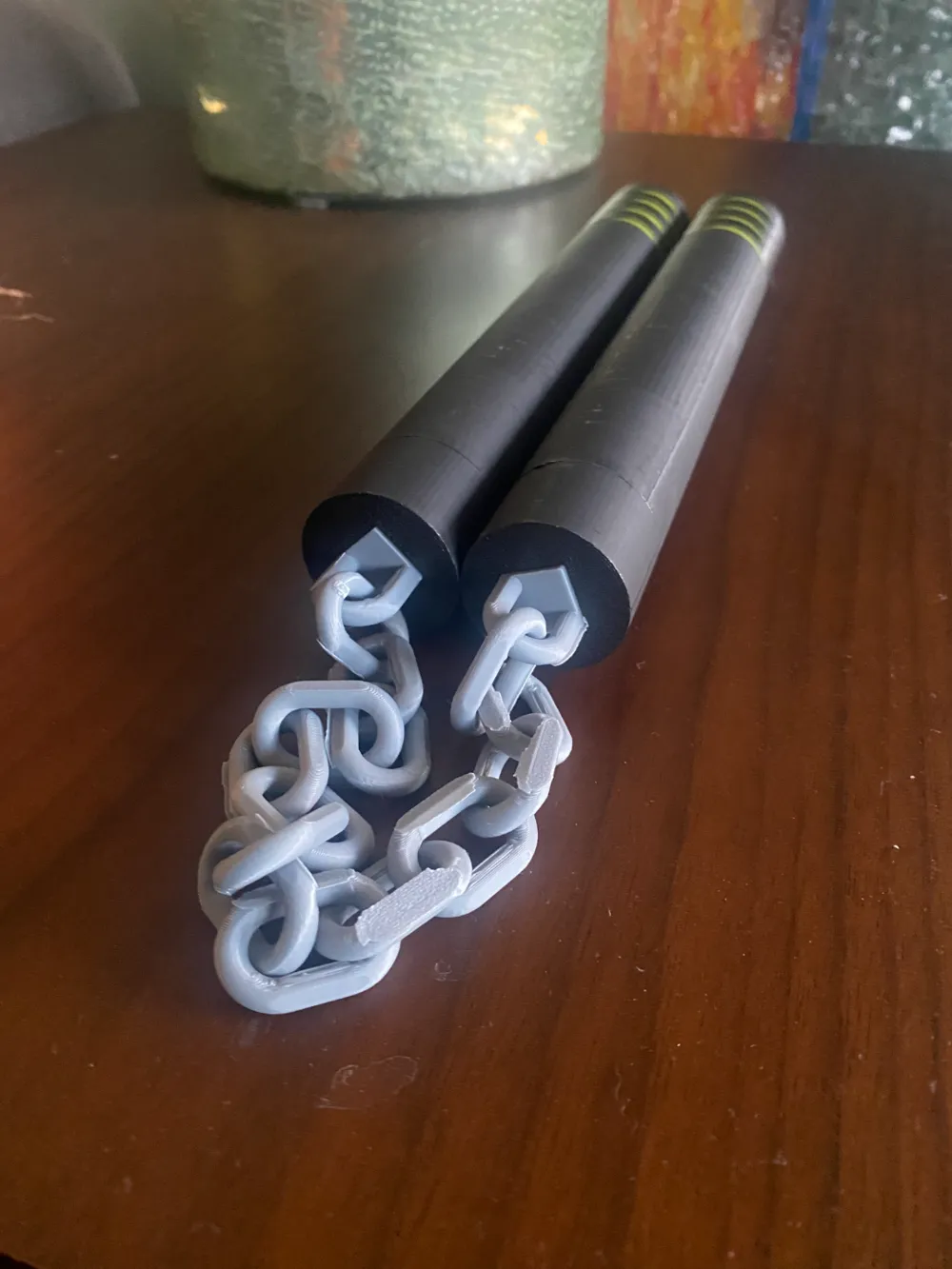 Collapsible Lightsaber Nunchucks!!! by lukeinthegarage MakerWorld
