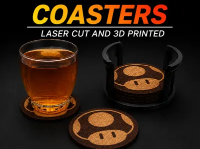 Mushroom Coasters