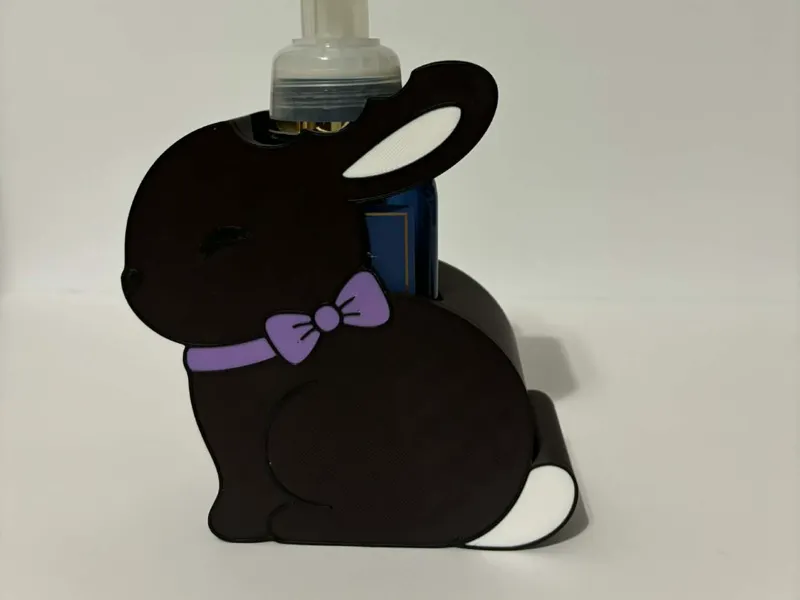 Chocolate Bunny Bath and Body Works Soap Holder