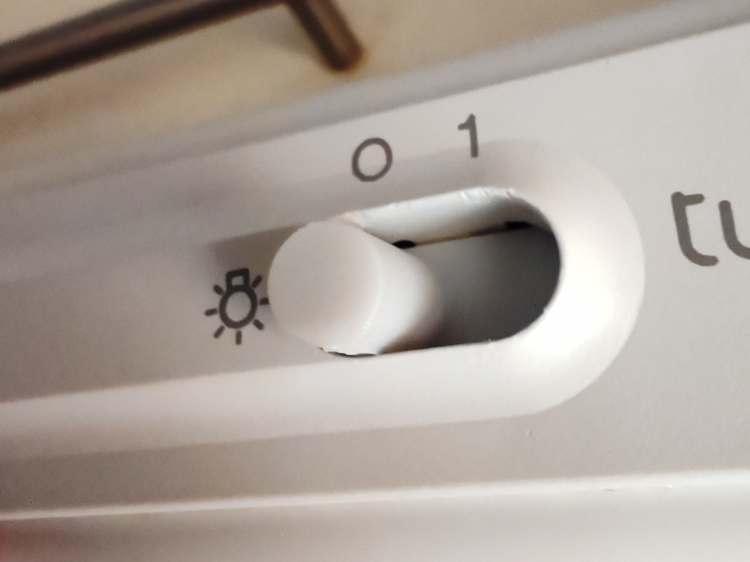 Turboair TILLY WH/F/60 light switch replacement