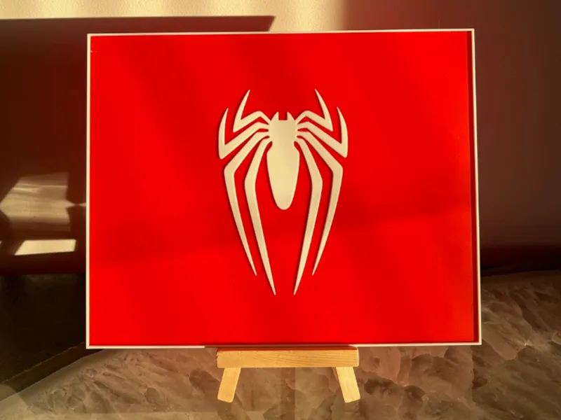Spider-Man logo Hueforge