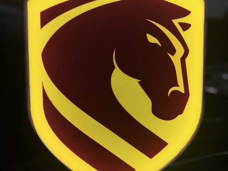 Brisbane Broncos Light Box 2026 Logo