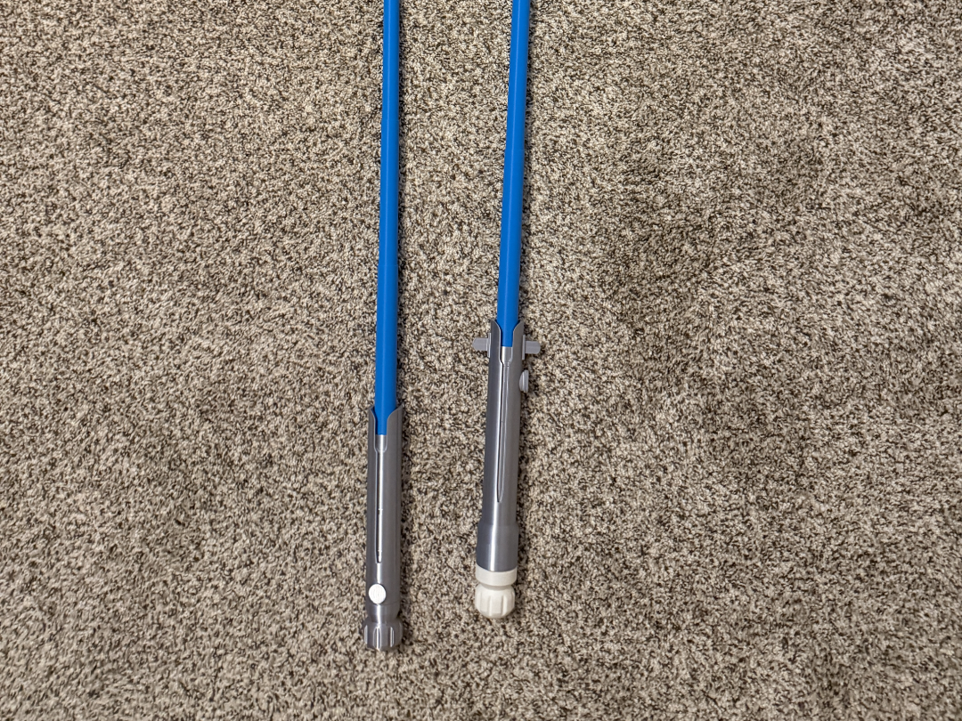 Ahsoka's lightsabers