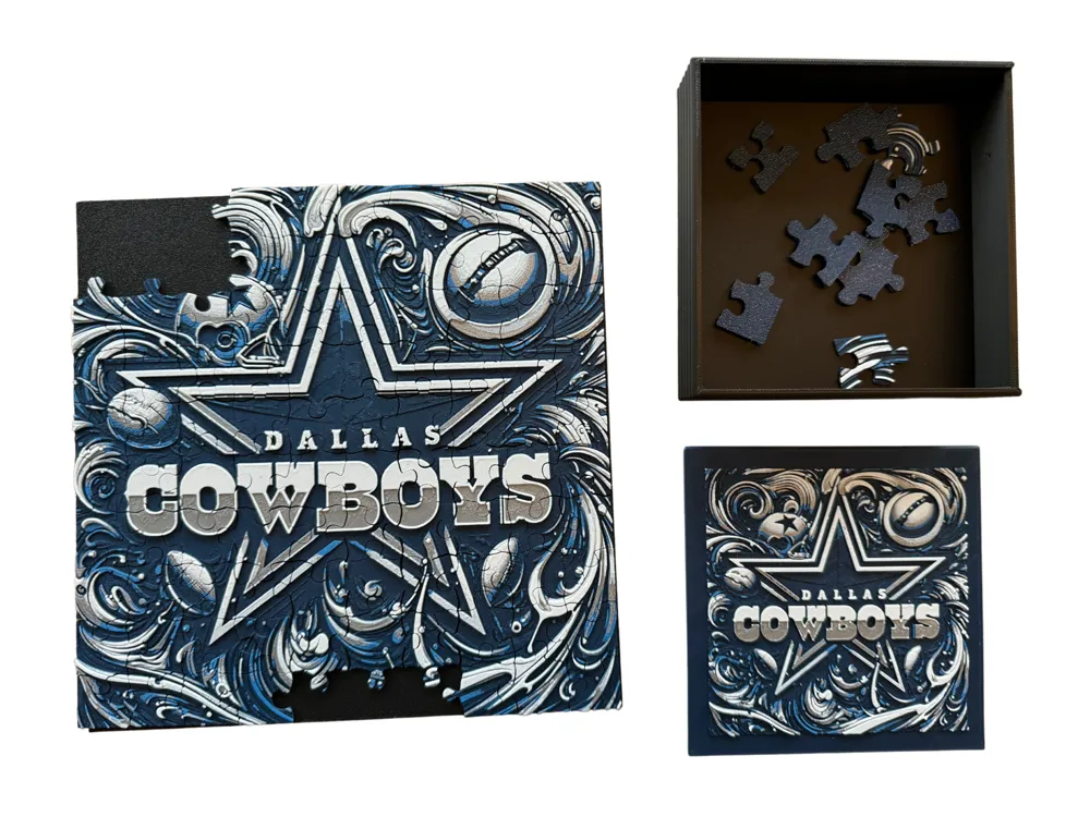 Dallas Cowboys - Puzzle & Lid