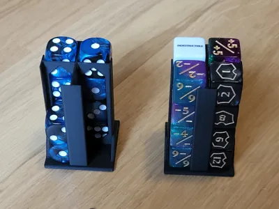 Dice dispenser box