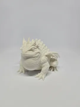 Figura decorativa: Dragon Frog Figurine — vista de referencia 2