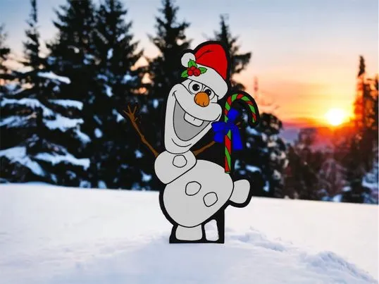 Christmas Olaf - Lightbox