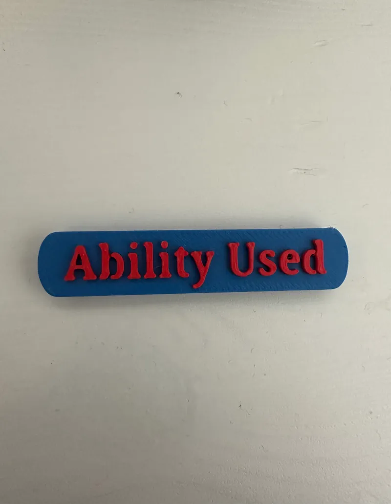 Pokemon TCG Ability Used Token