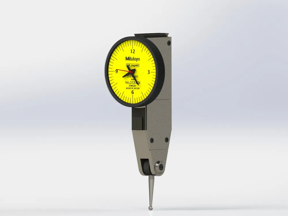 Mitutoyo Mechanical lever comparator Wall Clock by Badakgil MakerWorld