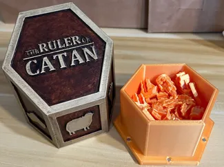 Catan Trophy Container