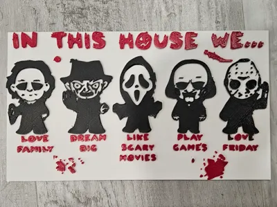 Sign - Halloween - Family Killers