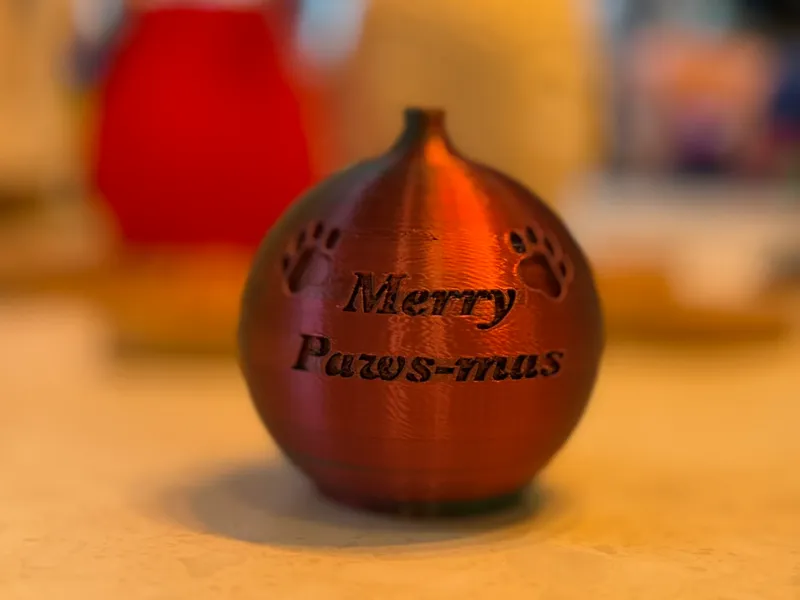 Merry Pawsmas Bauble