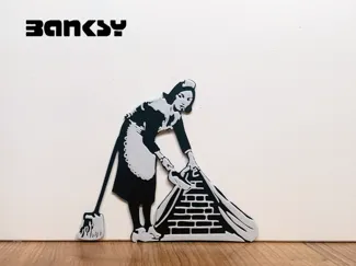 Banksy - Sweep It Under The Carpet