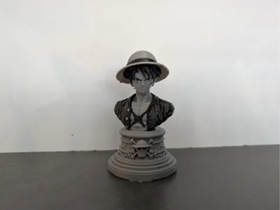 Luffy bust (Grey/Black) – No AMS