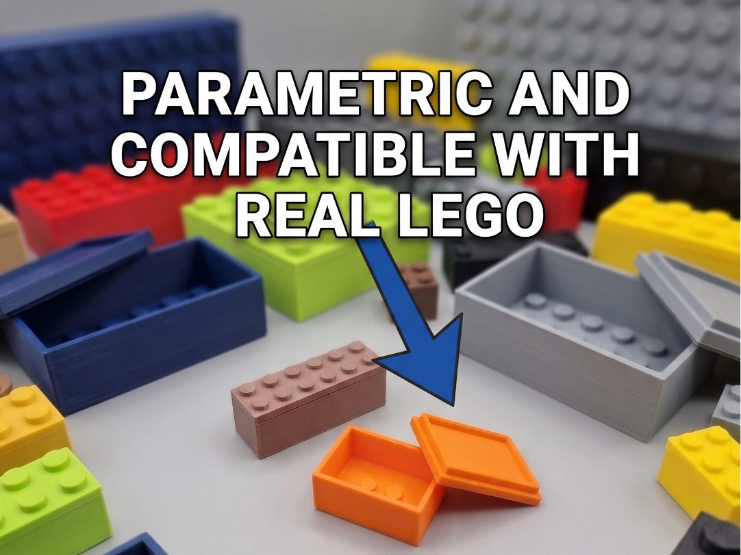 Parametric Brick Storage Box