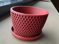 Small Flower / Plant / Seed pot with tray