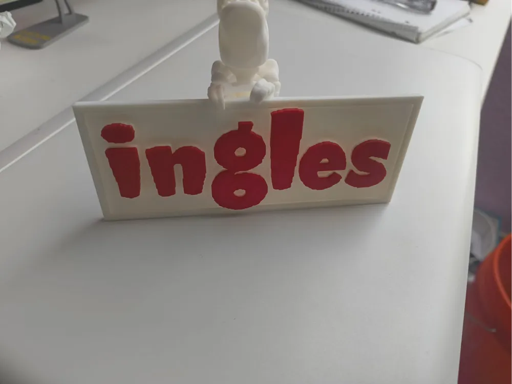 Ingles Market Sign - Free 3D Print Model - MakerWorld