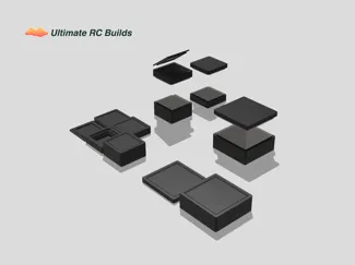 Diorama / Modell Box for Acrylic Glass 