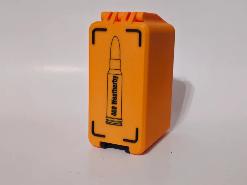 460 Weatherby Ammo Box - 32 Round - Stackable