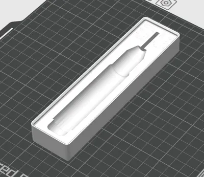 Gridfinity Deburring Tool Holder Remix - W/O holes