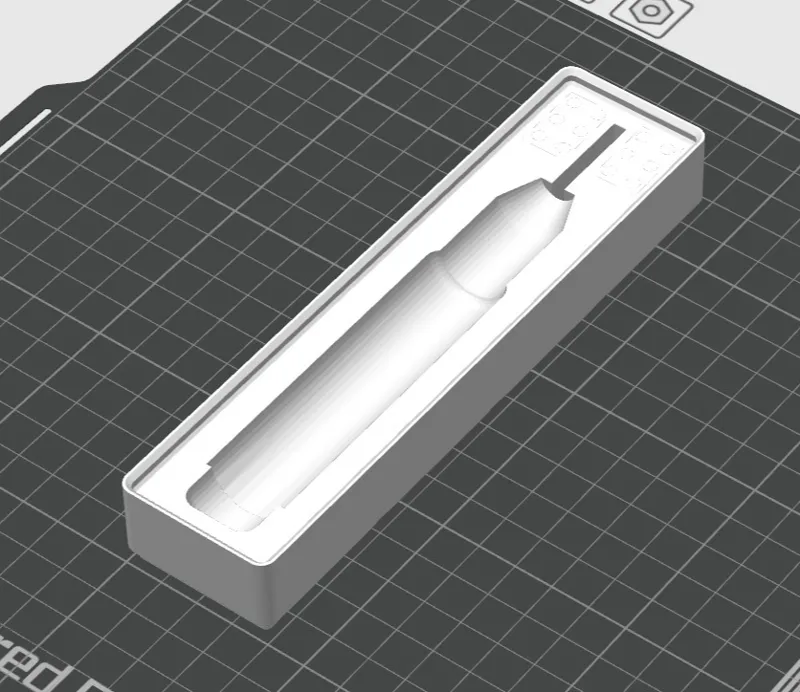 Gridfinity Deburring Tool Holder Remix - W/O holes
