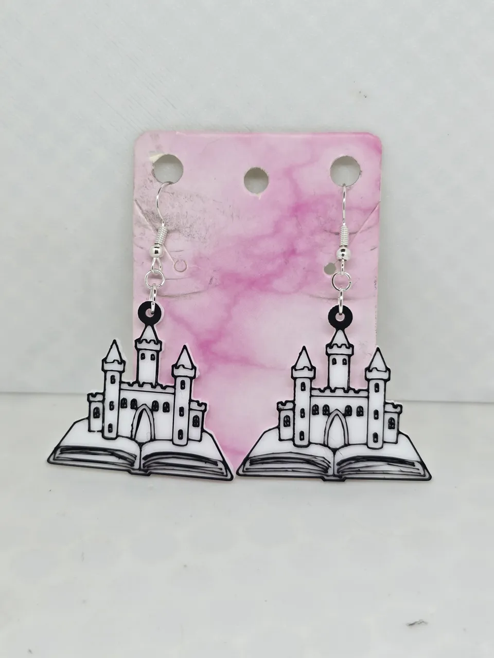 Book Earrings view 3