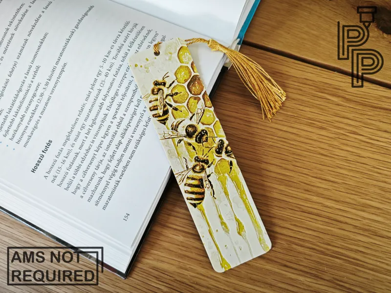 Golden Hive Bookmark