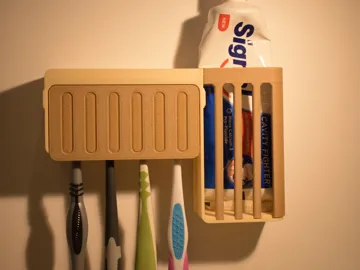 Soporte: Wall Mounted Toothbrush Holder — vista de referencia 2